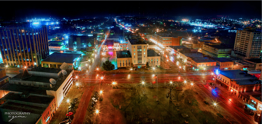 Downtown Tyler, Photography by Gema