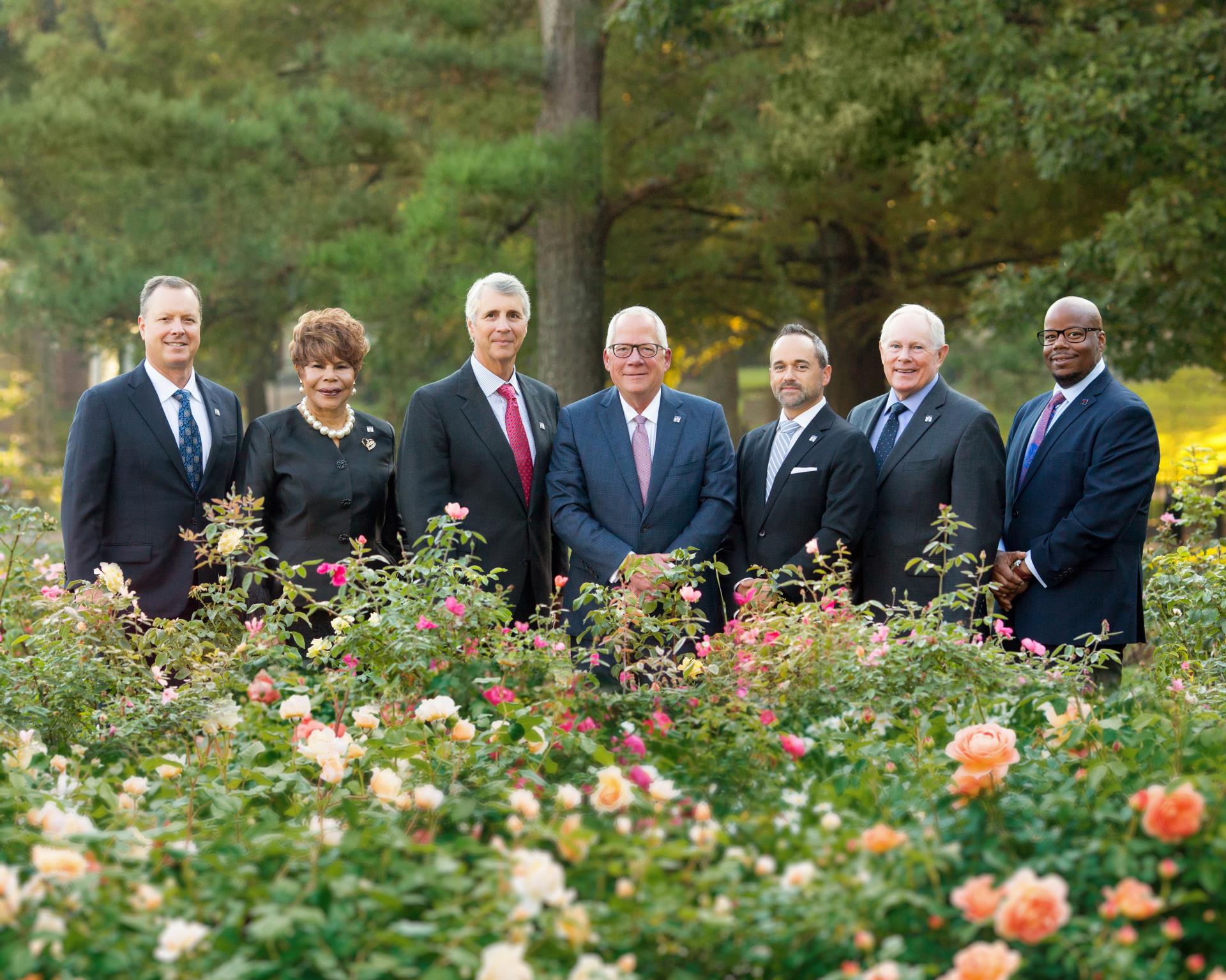 Tyler City Council Rose Garden Group Photo 2021