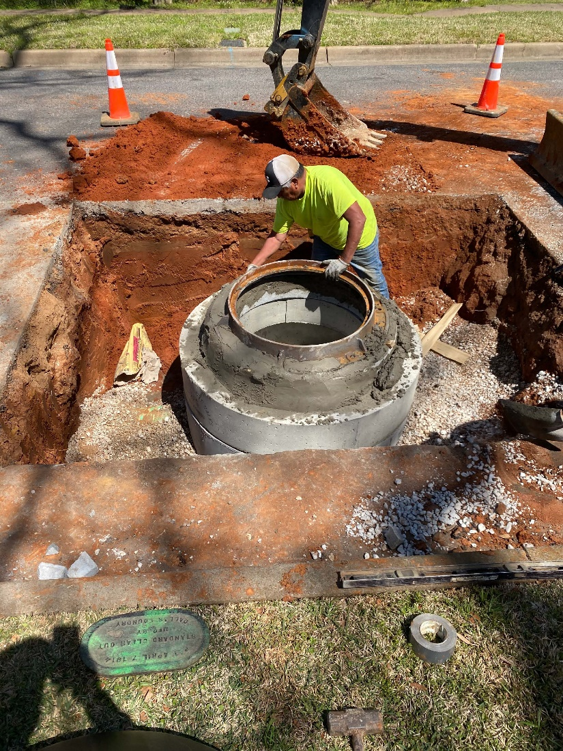 large manhole