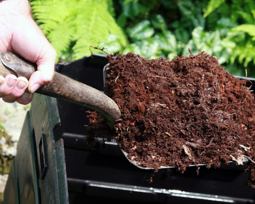 turn compost