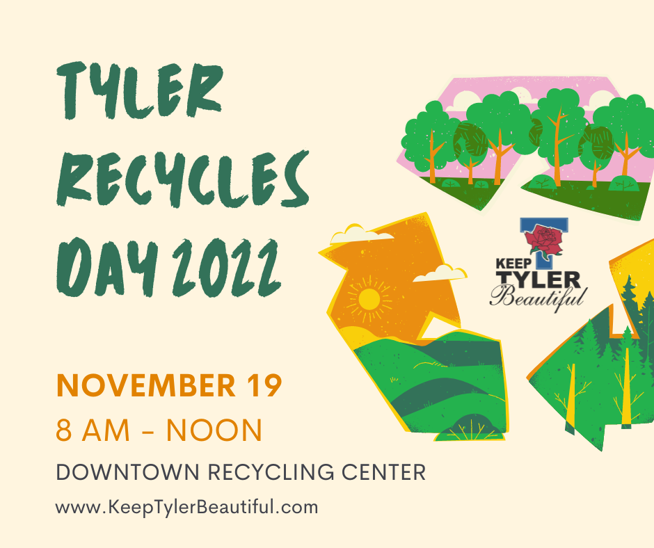 Tyler recycles day