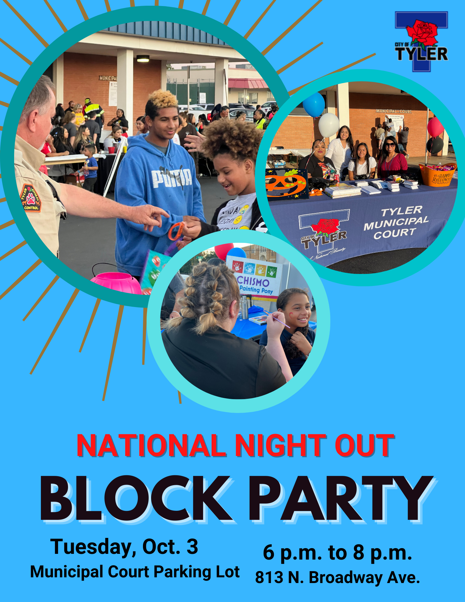 2023 National Night Out on Oct. 3 flyer