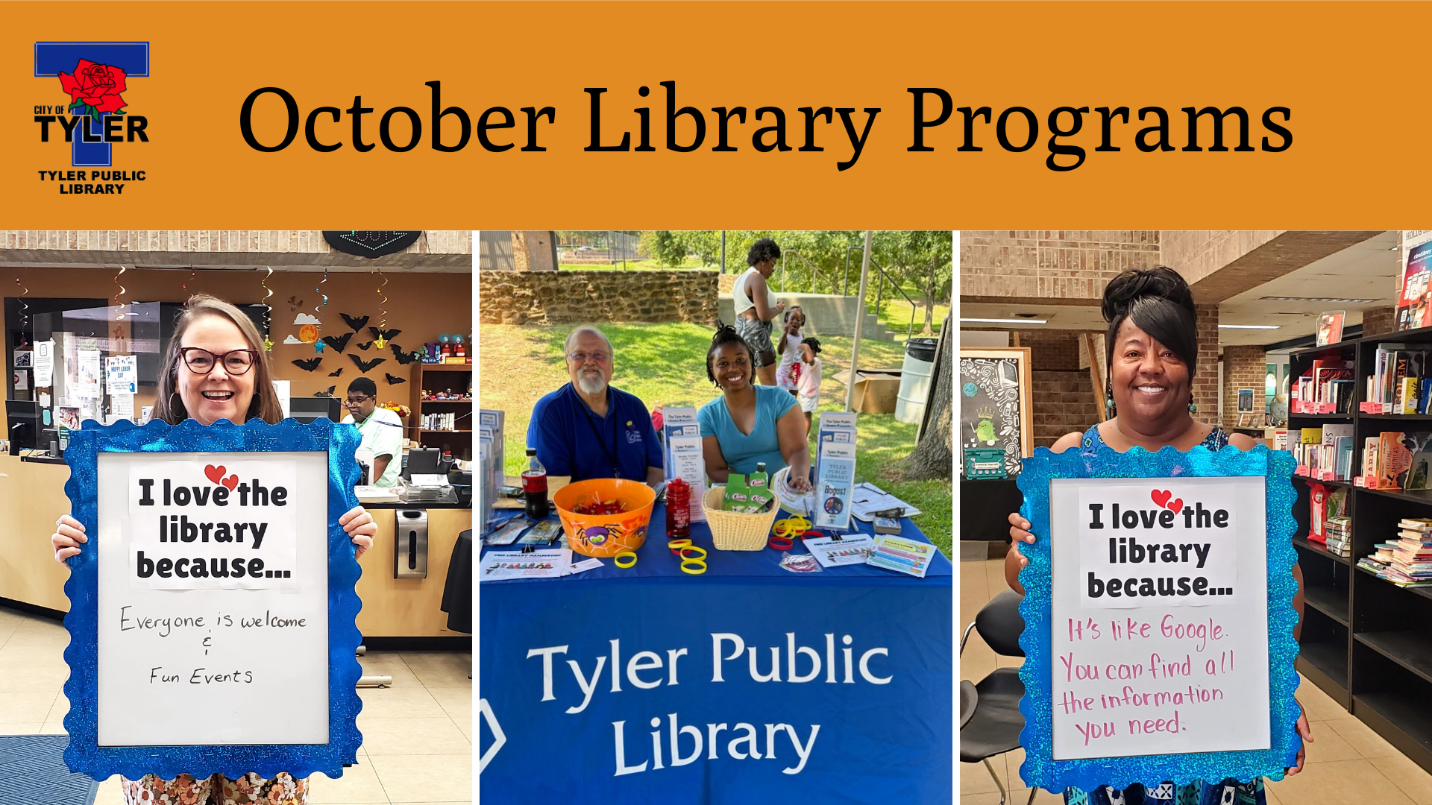 October Library programs