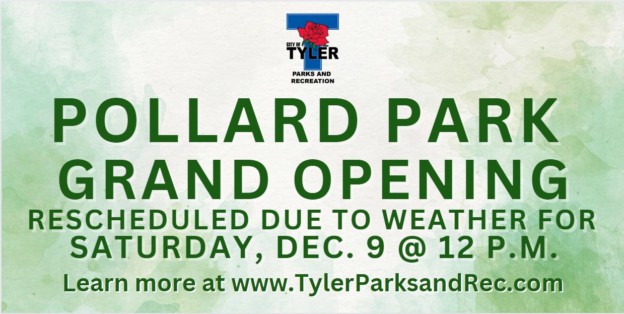 Pollard Park Grand Opening Invite