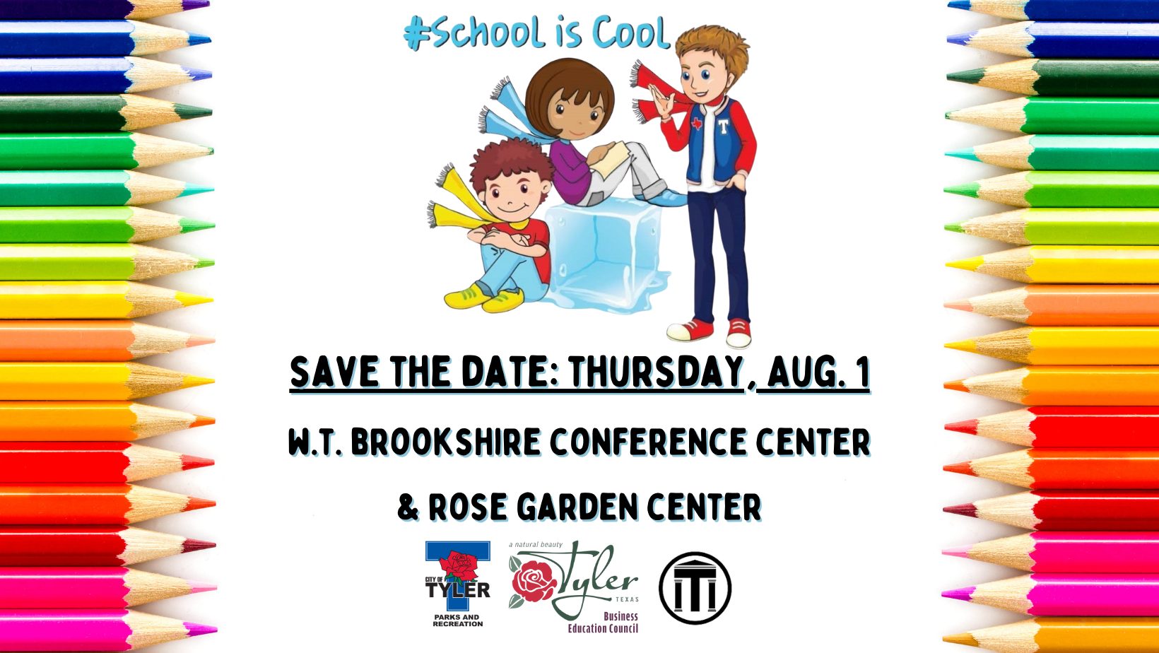 #SchoolisCool 2024 event reminder for Aug. 1