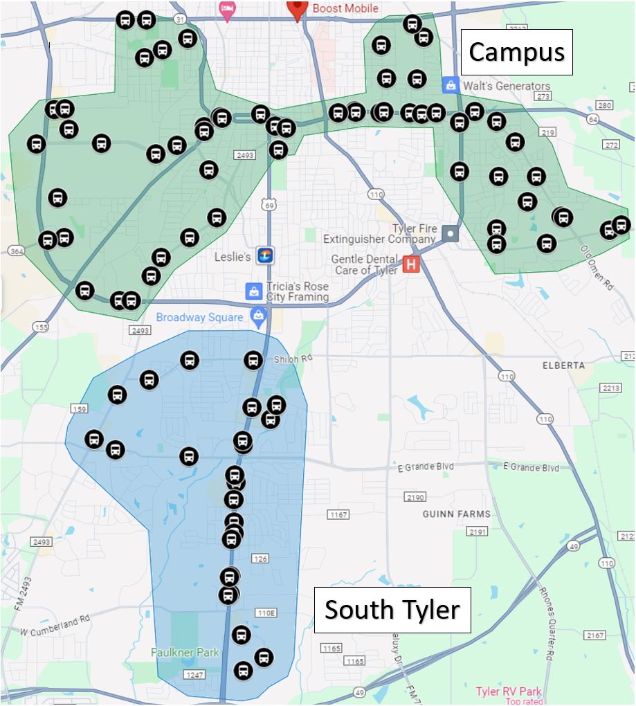 MicroTransit Full Map