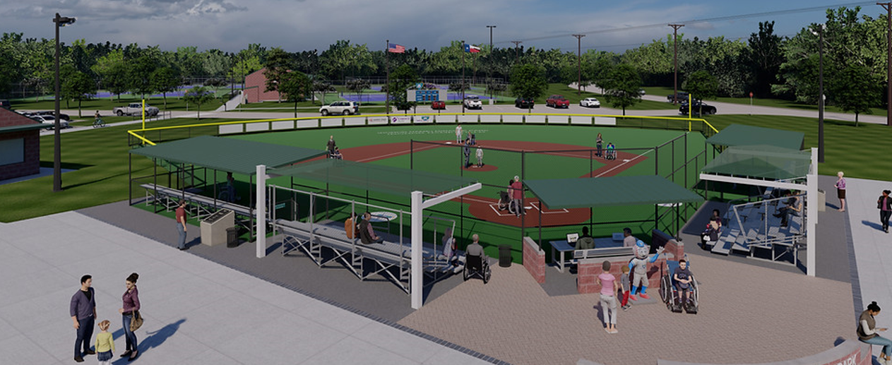 Miracle League Field Rendering