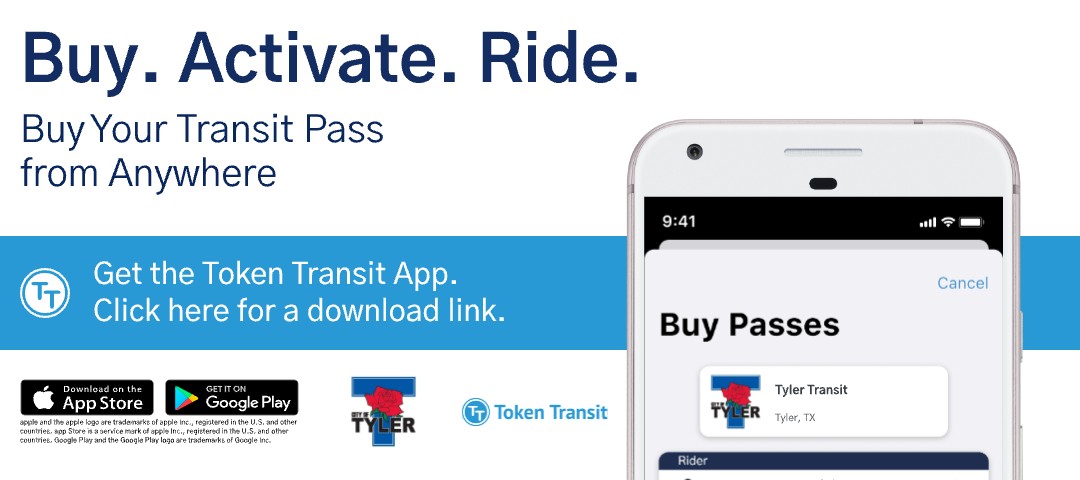 Token Transit homepage link