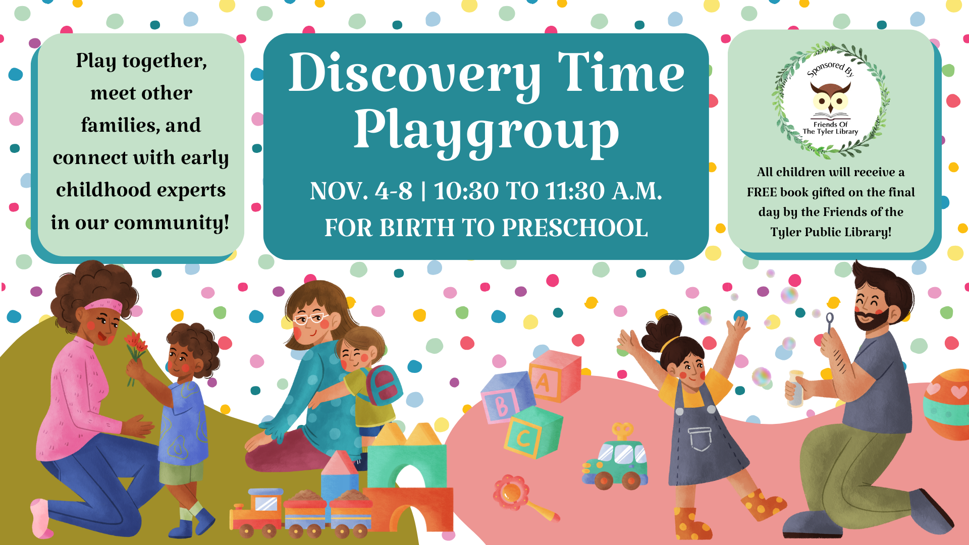 DONE FB Event Nov. 24 Discovery Time Playgroup