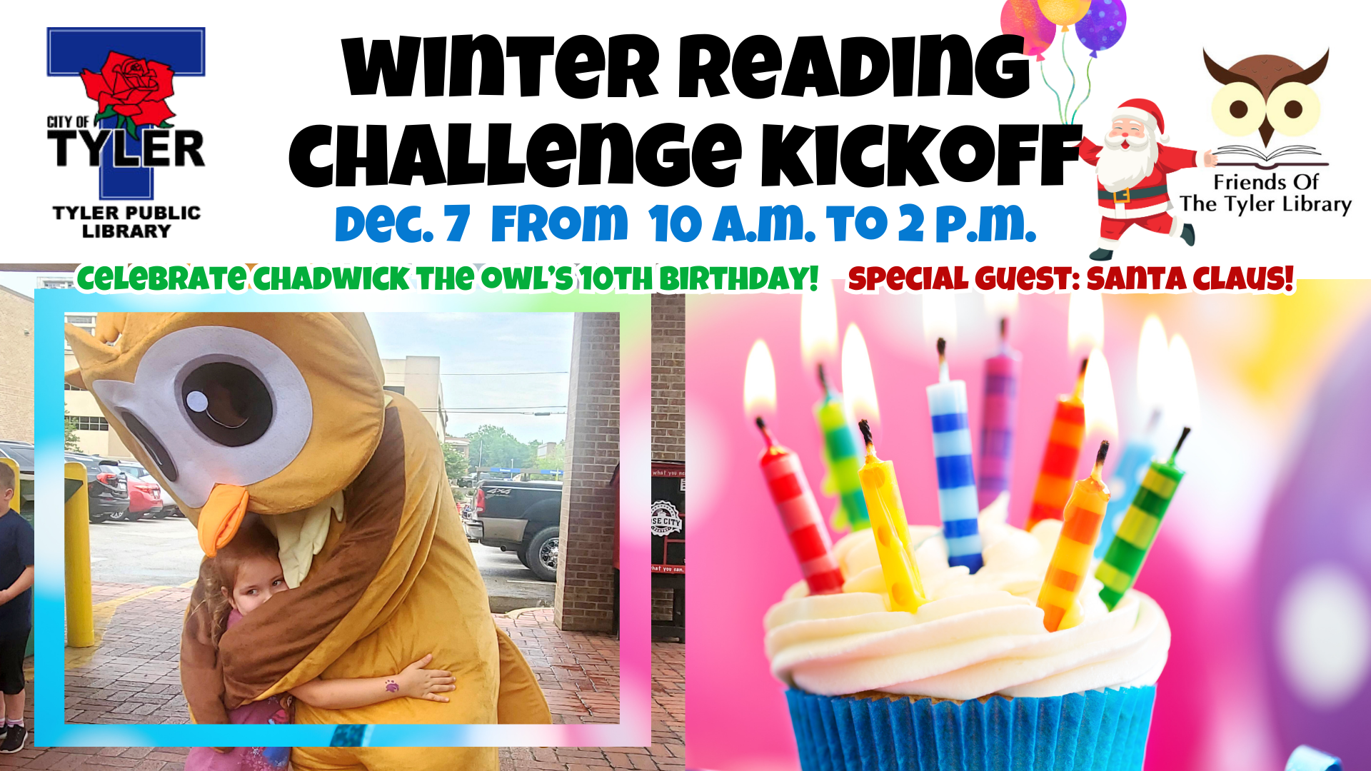 Winter Reading Challenge Kickoff FB Event