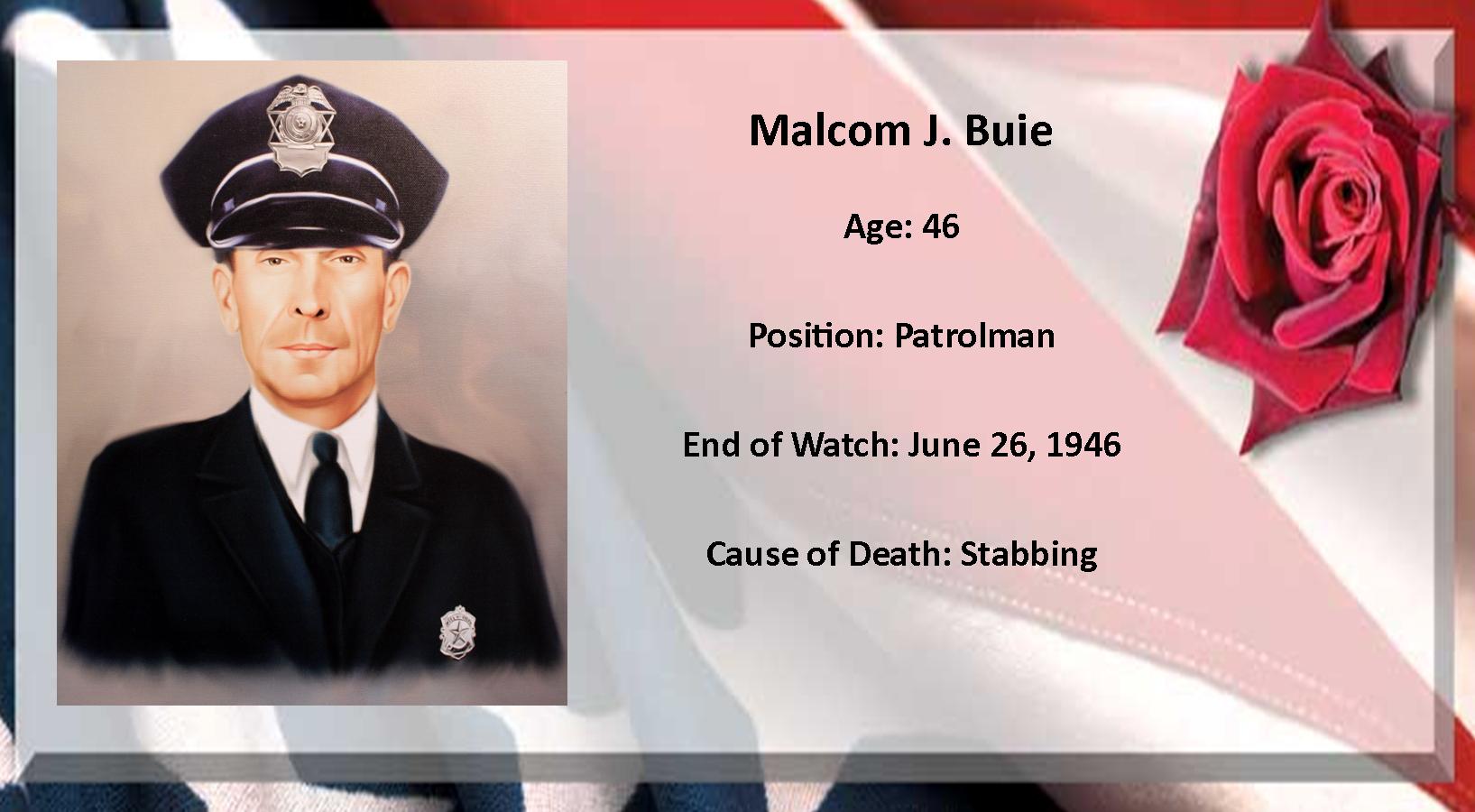 Malcom J Buie