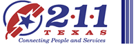 211 Texas logo