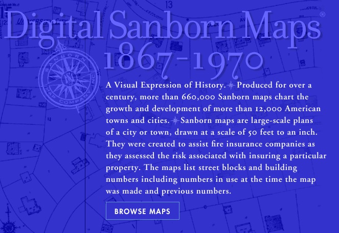 Sanborn map explanation