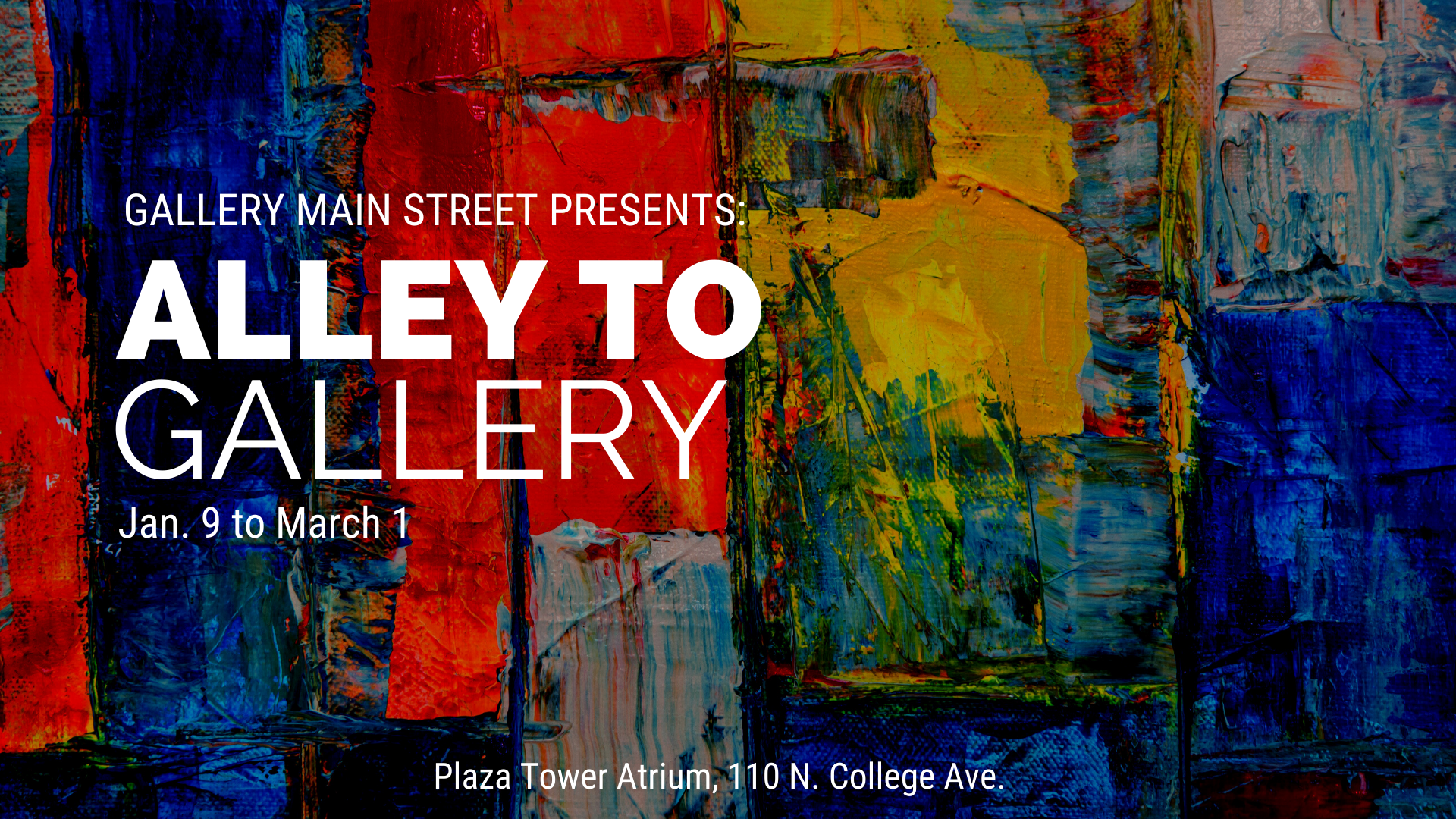 Alley to Gallery fb event cover