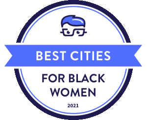 Best Cities for Black Women Badge