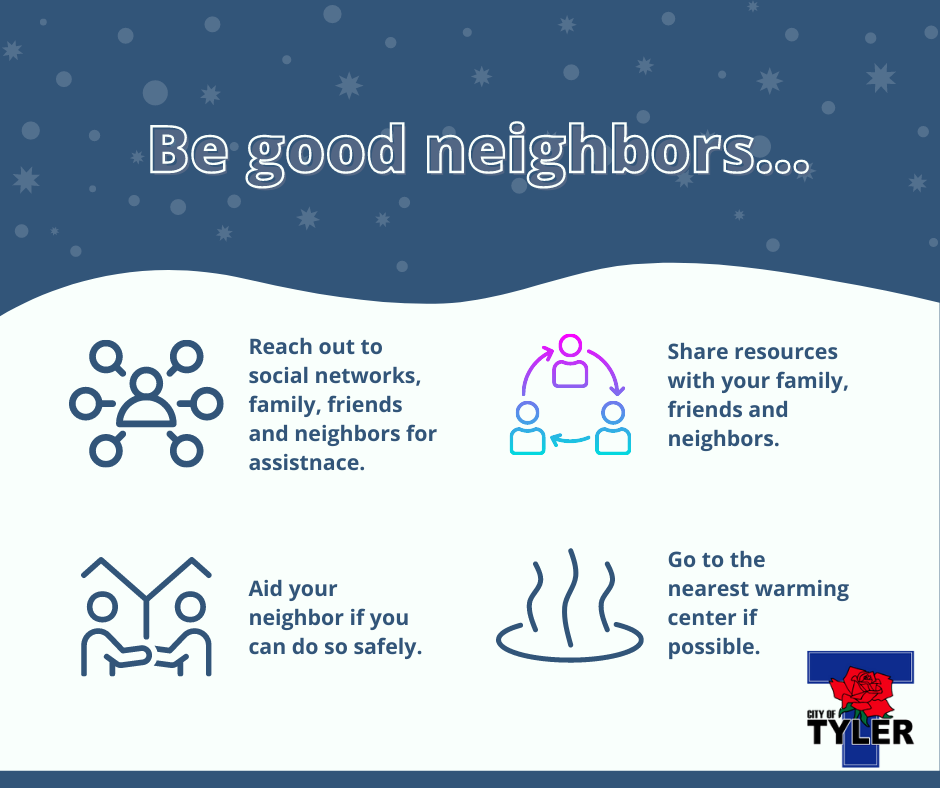 Be good neighbors