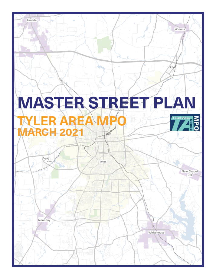 2021 Master Street Plan Cover